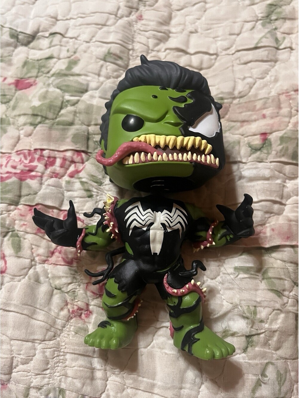 Funko Pop Marvel Venomized Hulk #366 Vaulted Venom Vinyl Bobblehead Figure